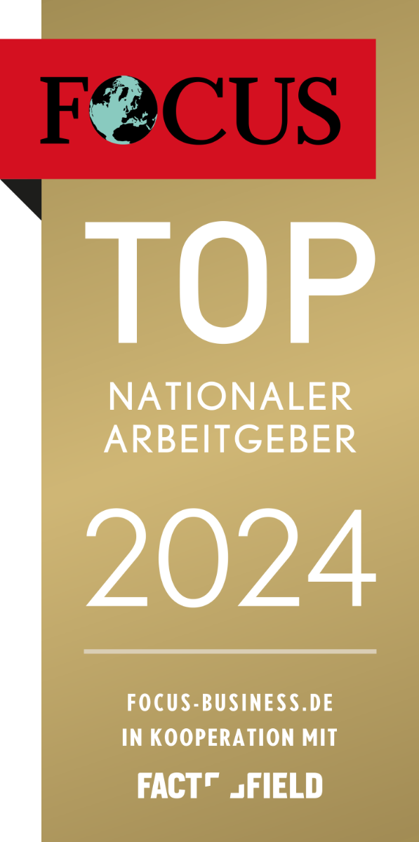 Siegel Focus: Top nationaler Arbeitgeber 2024